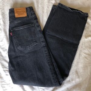 Levi Ribcage Straight Leg Jeans